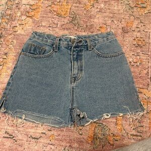 OAK + FORT Classic Blue Jean Shorts